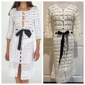 Crochet Duster by Gaby & Eden